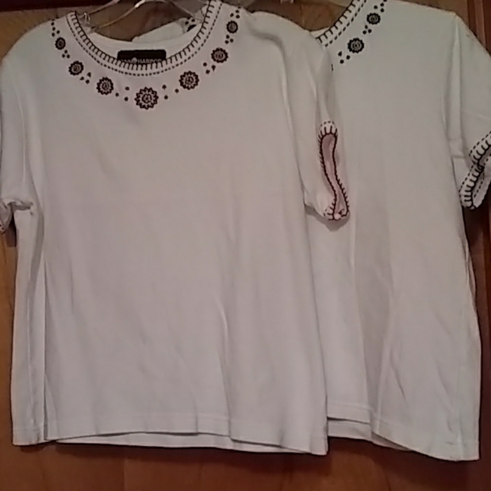 2 identical tops